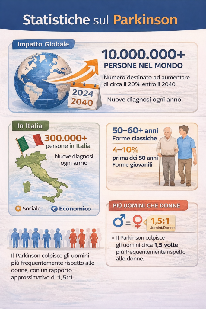 Statistiche sul Parkinson